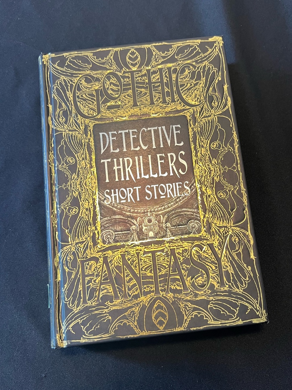 Gothic Fantasy Detective Thrillers Short Stories Flame Tree Hardcover Book